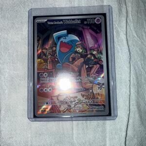 Near Mint - Wobbuffet SVP 203 Black Star Promo Pokemon Destined Rivals